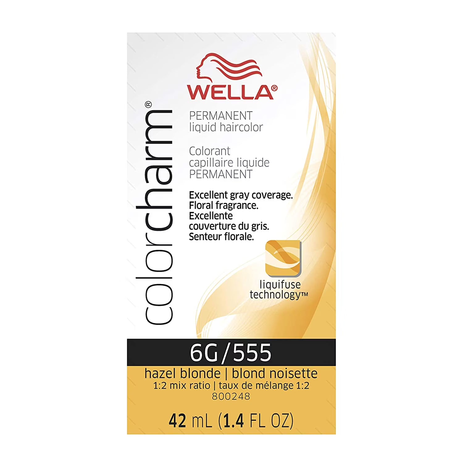 Wella ColorCharm Permanent liquid Haircolor 6G