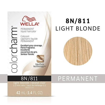 Wella ColorCharm Permanent liquid Haircolor 8N