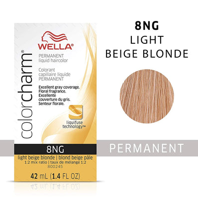 Wella ColorCharm Permanent liquid Haircolor 8NG