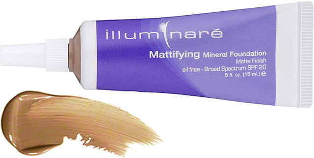 Illuminare Mattifying Mineral Foundation - Sienna Sun