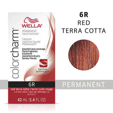 Wella ColorCharm Permanent liquid Haircolor 6R