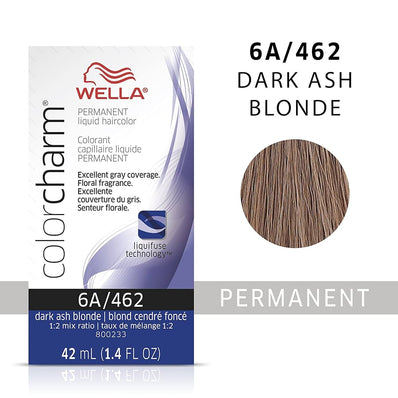 Wella ColorCharm Permanent liquid Haircolor 6A