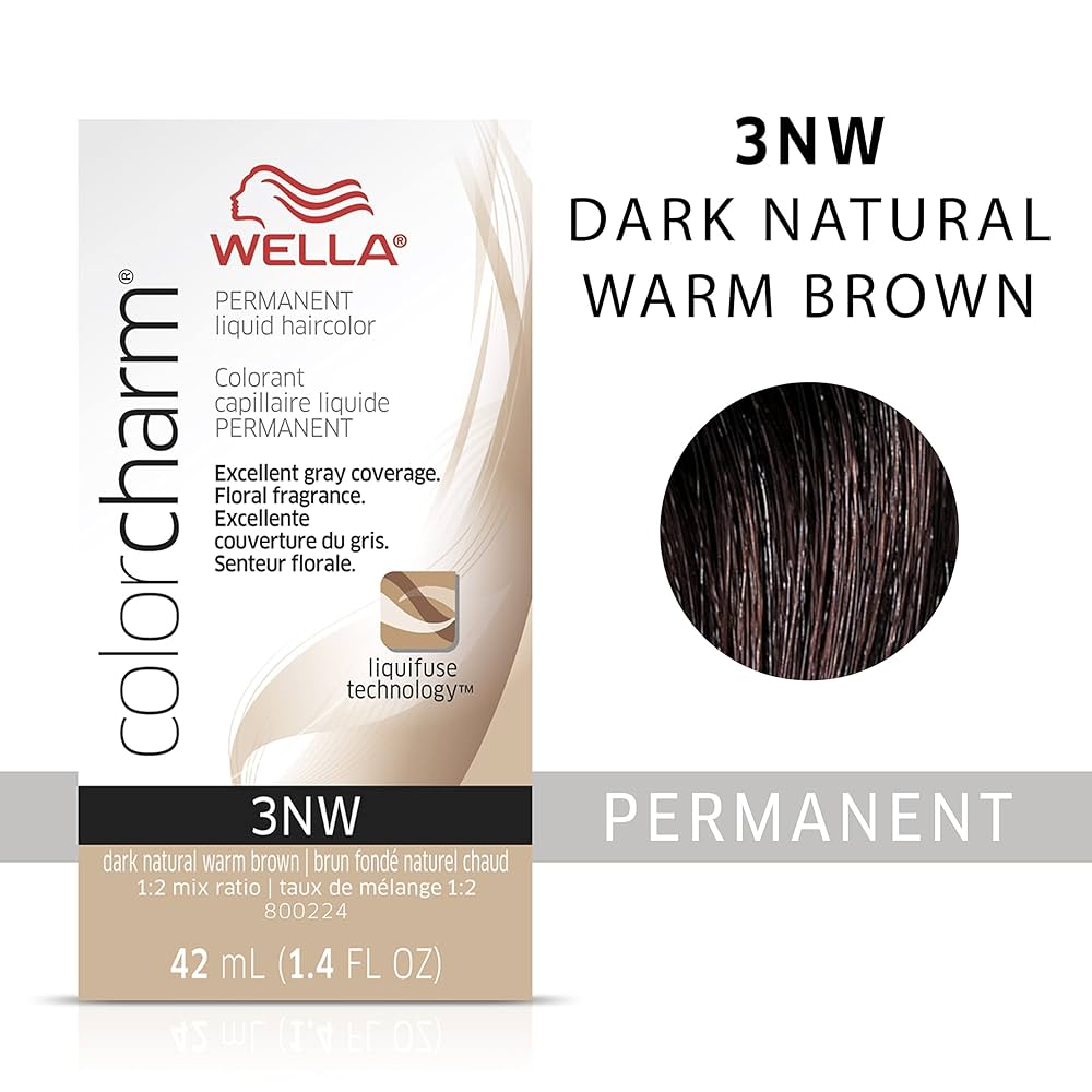 Wella ColorCharm Permanent liquid Haircolor 3NW