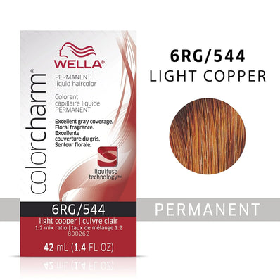 Wella ColorCharm Permanent liquid Haircolor 6RG