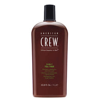 AMERICAN CREW 3 IN 1 TEA TREE SHAM COND 33 OZ