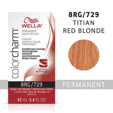 Wella ColorCharm Permanent liquid Haircolor 8RG