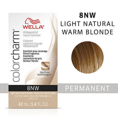 Wella ColorCharm Permanent liquid Haircolor 8NW