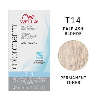 Wella ColorCharm Permanent liquid Hair Toner T-14