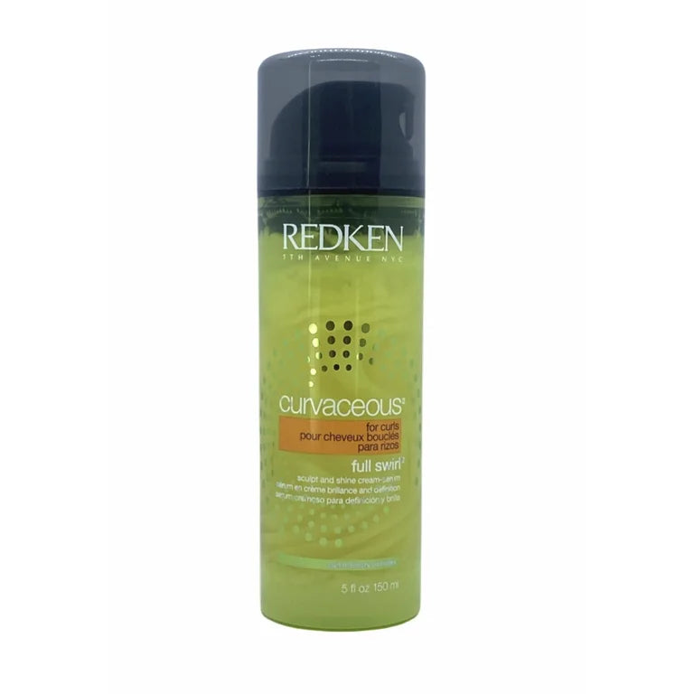 REDKEN CURVACEOUS FULL SWIRL & WAVY HAIR CREAM SERUM  5 OZ