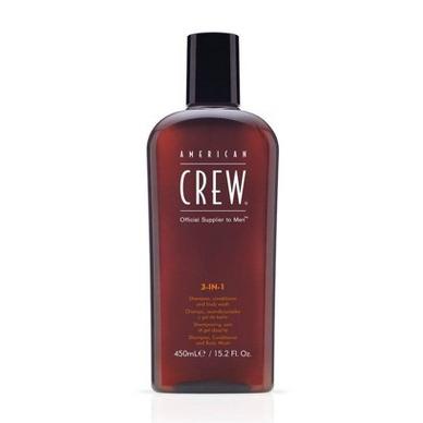 AMERICAN CREW 3 IN 1 SHAMPOO COND 15.2 OZ