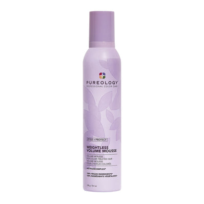 PUREOLOGY WEIGHTLESS VOLUME MOUSSE 8.4 OZ
