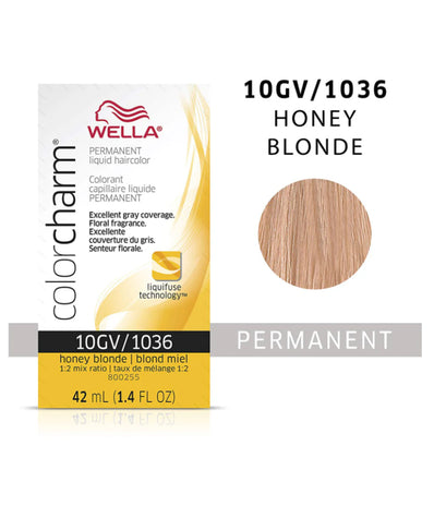 Wella ColorCharm Permanent liquid Haircolor 10GV