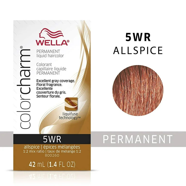 Wella ColorCharm Permanent liquid Haircolor 5WR