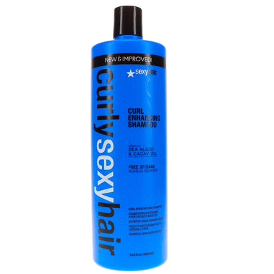 Curly Sexy Hair Sulfate-Free Curl Defining Shampoo 33.8 OZ