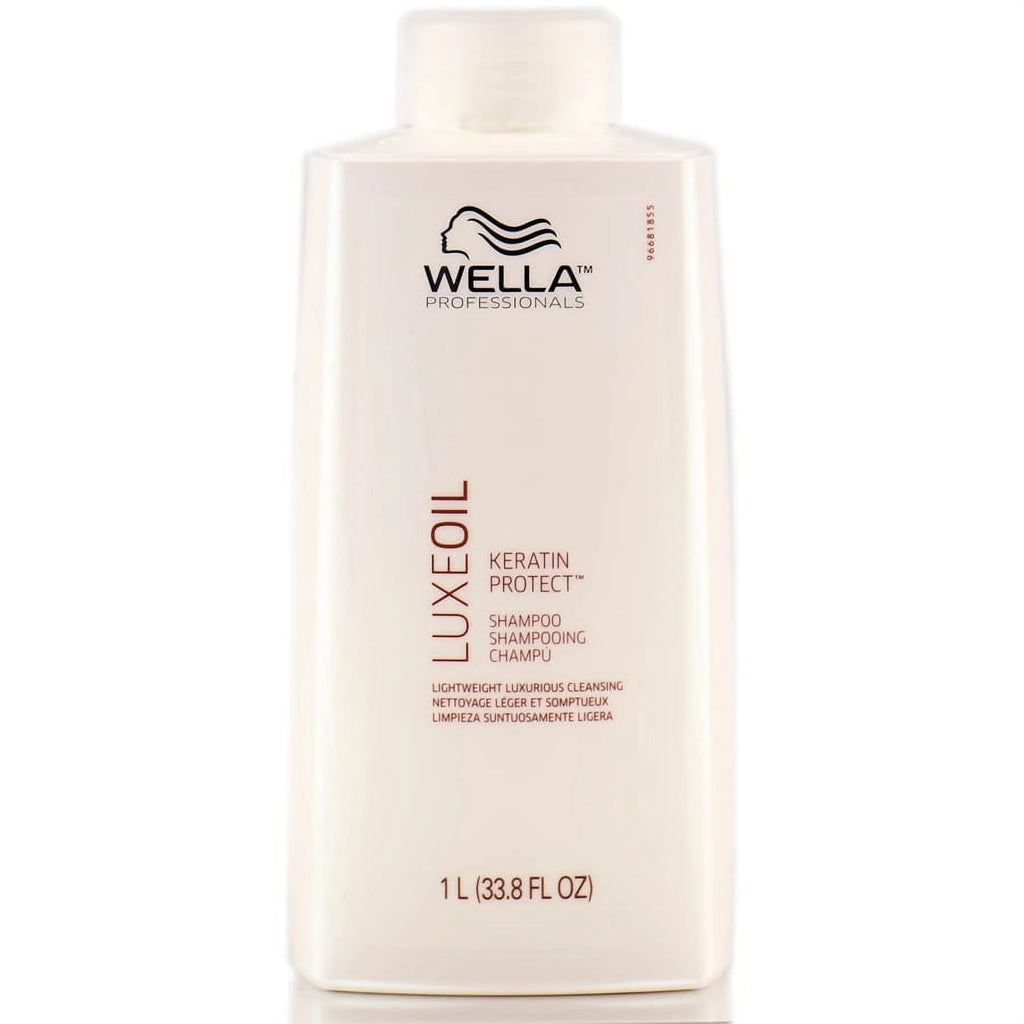 Wella LuxeOil Keratin Protect Shampoo 33 OZ