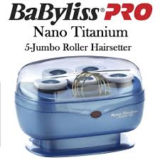 BABYLISS PRO NANO TITANIUM 5 JUMBO ROLLER SET