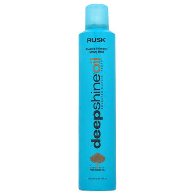 Rusk Deep Shine Oil Finishing Hairspray 10.6 OZ