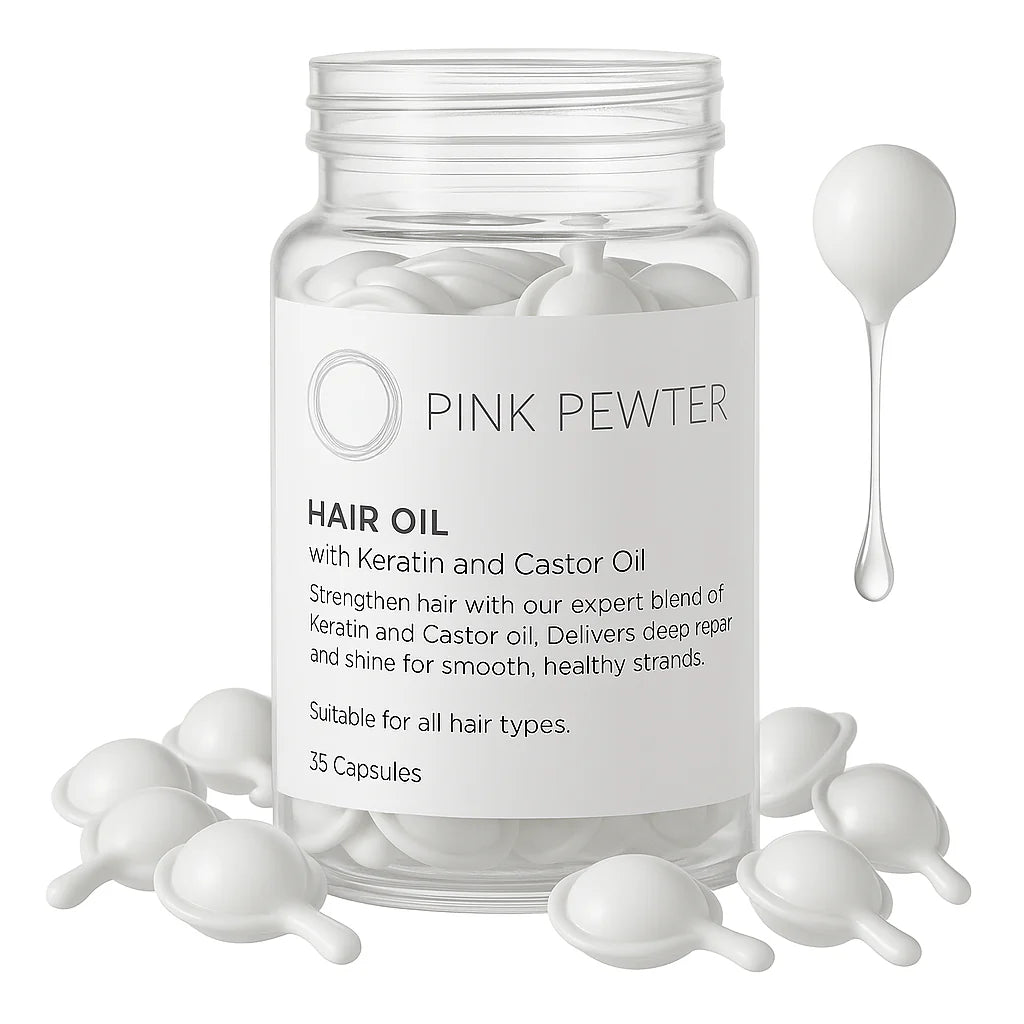 Pink Pewter Hair Oil 35 Capsules