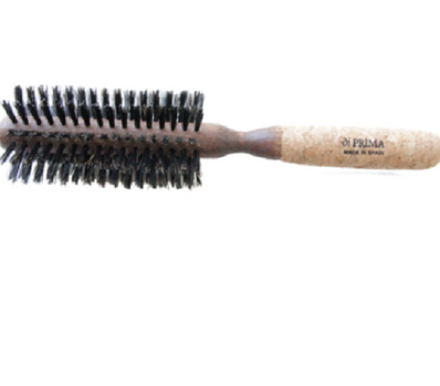 di Prima Cork Handle Round Boar Bristle Brush (#520)