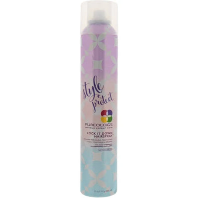 PUREOLOGY STYLE LOCK IT DOWN HAIR SPRAY 11 OZ