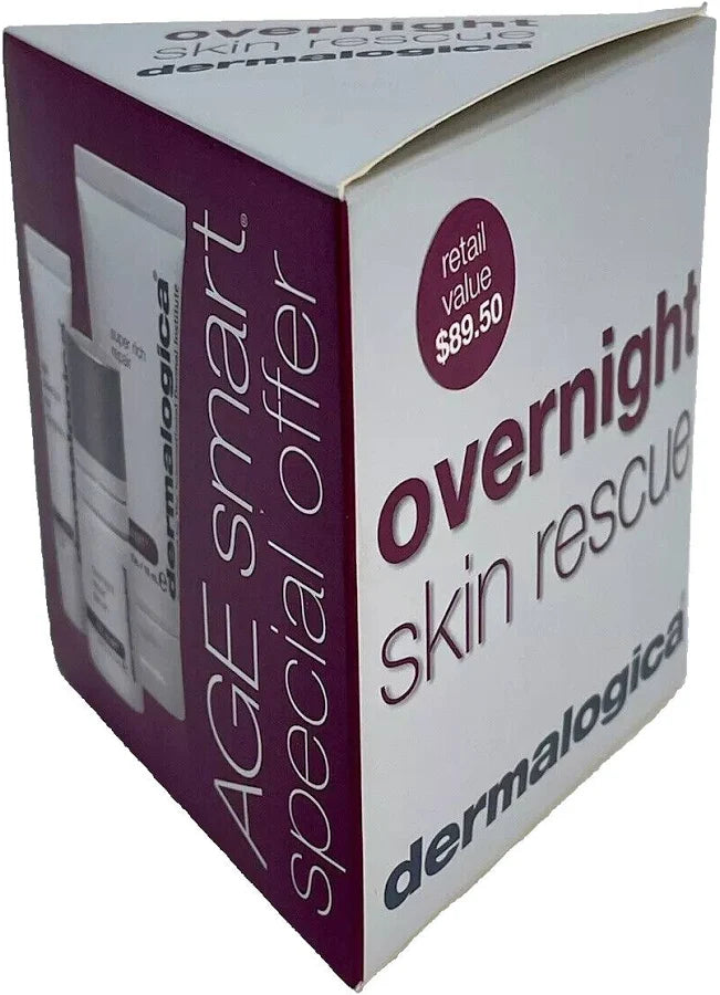 DERMALOGICA OVERNIGHT SKIN RESCUE TRAVEL3 PIECES SET