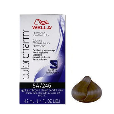 Wella ColorCharm Permanent liquid Haircolor 5A